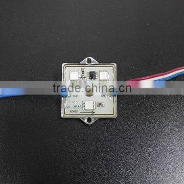Waterproof IP65, DC12V, 35*35mm LED multi-color module, apply 5050 RBG SMD