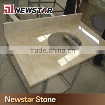 Newstar Crema Marfil Meter Price of Marble Design Beige Vanity Top photo-2