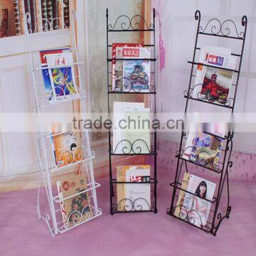 2016 Professional Heavy Duty Metal Magazine Display Shelf Storage Rack photo-2
