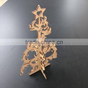 Creative Hollow Carving Christmas Wooden Christmas Tree For Decoration