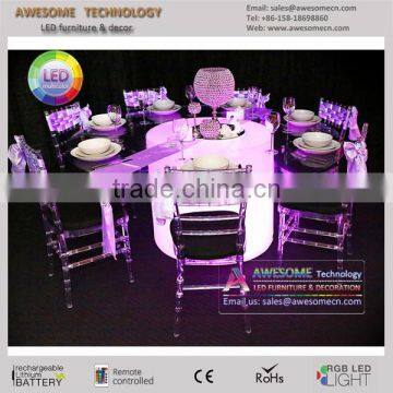 Fancy Round Dining Table for Party Hall photo-2