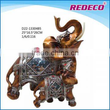 Resin indian elephant souvenir gift