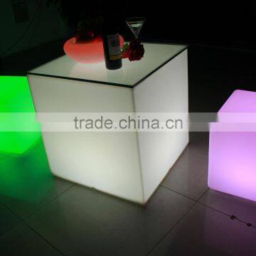 Modern Popular 16 Colors Changing Glowing Led Cube Tables photo-3