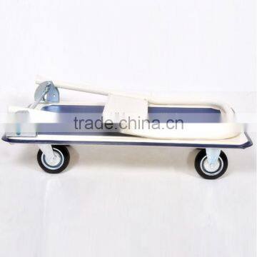 Wholesale High Load Capacity Stainless Steel Four Wheel Folding Trolley Cart photo-2