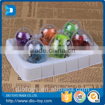 Colorful Surprise Egg Toy With Car Inside Toys Frictional To Kids