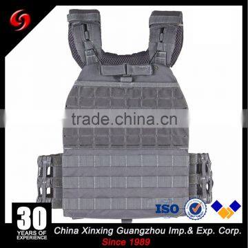 High quality tactical molle plate carrier with pouches military security vest