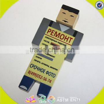Wholesale Baby Wooden Doll Cheap Kids Wooden Doll Best Sale Children Wooden Doll W06D062