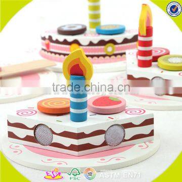 Wholesale Baby Wooden Cutting Cake Toy, Creative Kids Wooden Cutting Birthday Cake Toy, Funny Wooden Cutting Cake Toy W10B096 photo-4