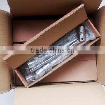 Chrome Plating Poka Handle 7/16 W Bi-hex Scaffold Swing Over Spanner Wrench photo-5