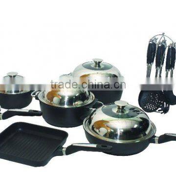 Die-casting Aluminum Non-Stick Cookware Set