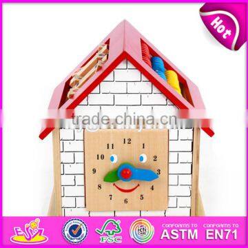 2017 New Design Funny Toy Children Wooden Multi Activity Cube W12D049 photo-5