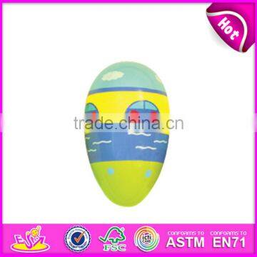 Customize shaker instruments baby mini wooden egg shaker instrument W07I079