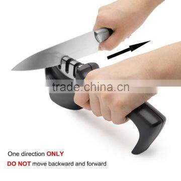 2016 Wholesale 3 Stage Sharpening System for Knives Professional Kitchen Knife Sharpener