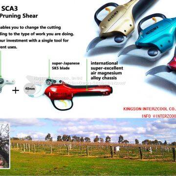 Kingson Interzcool CE 43.2V Electric Pruner and Electric Pruning Shear and Electric Secateurs photo-5