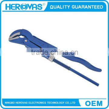 High carbon steel pipe cutters, Drop forged professional pipe wrench