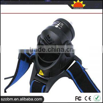 A9 High Power 10W Adjustable Zoom Headlamp 800LM XML T6 LED Headlight photo-4