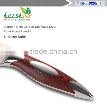 8" Chefs Knife-SEDGE Series-German High Carbon Stainless Steel-Fiber Glass Handle photo-4