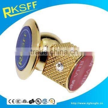 2016 Hot Sell Elegent High-end Golden Color With Diamond Phone Car Holder photo-5