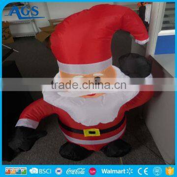 High Quality inflatable Father Christmas for holiday decoration