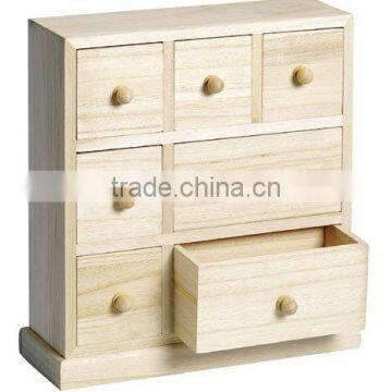 Small Sliding Drawer Cabine Wooden Furniture photo-3