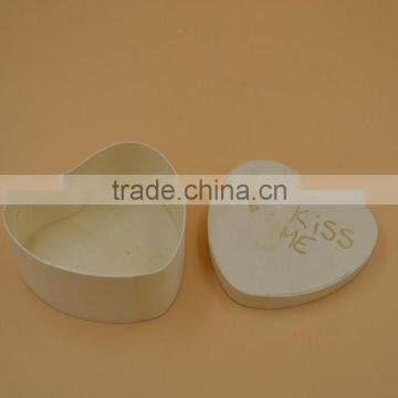 Heart Shape Pine Wood Box|printed Box photo-4