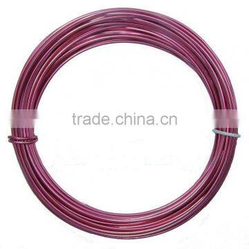 colored aluminium wire