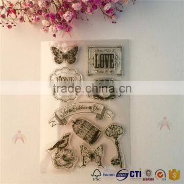 Yingcheng weding cards scrapbooking clear stamp