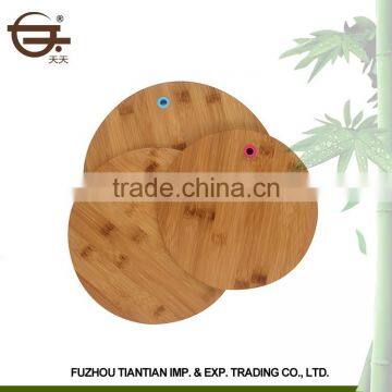 Personalized Design Kitchen Vegetable Round Bamboo 3-piece Cutting Board photo-2