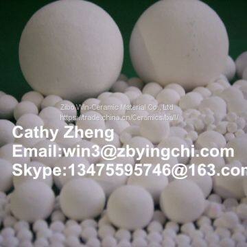 Alumina ceramic packing ball with high purity