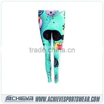 Pantyhose for eco leggings / print men leggings