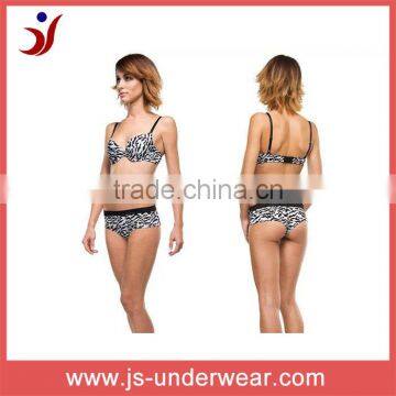 young girl beautiful print swimwear