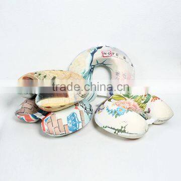 New style printing sleeping U shape neck pillow