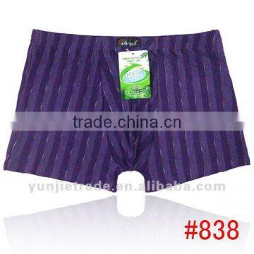 men's stripe boxer, high quality underwear