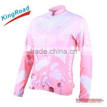 Hot sale Bike wear long sleeve/Kroad custom cycling wear/Made in China transparent cycle jersey