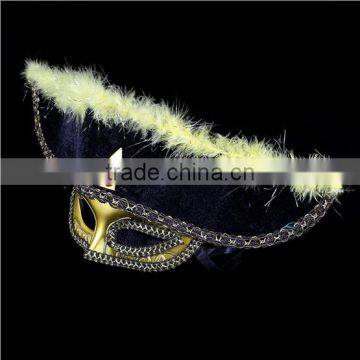 Indian style feather party ball mask new design lace ball masquerade masks for 2016 party favor products