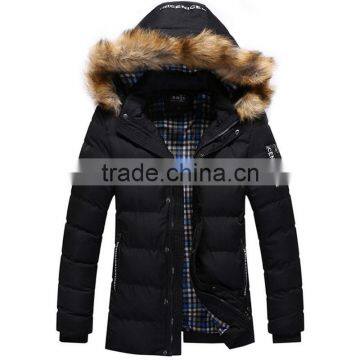 MSW0031 2016 Korean Winter Cotton Padded Coat Men's Thick Warm Cotton Padded Jacket