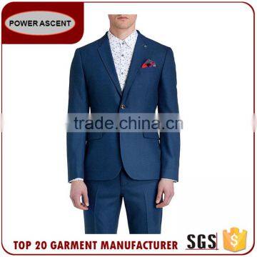 China Factory Wholesale Custom Polyester Viscose Latest Design Men Suit Pants photo-2
