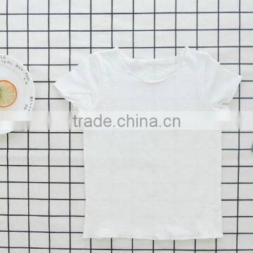 Boutique Wholesale Baby Clothes Cotton Fabric Shirt Short Sleeve Blouse photo-3
