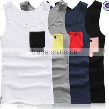 Sport Gym Sleeveless Undershirts, Male Bodybuilding Tank Top, Summer Style Men's Fashion Tank Top