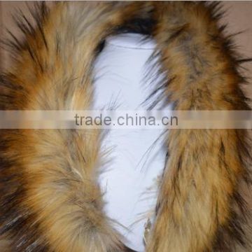 Hair collar fur fur collar raccoon fur collar imitation fox fur collar imitation hair collar can be customized