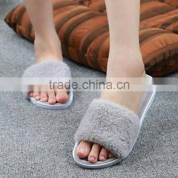 Ladies Shoes Fur Quiet Warm Winter Indoor Home Slipper photo-5