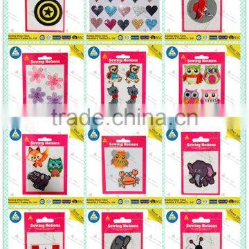 Flower Shape Embroidered Iron on Patches for Clothes Mending/decorating photo-6