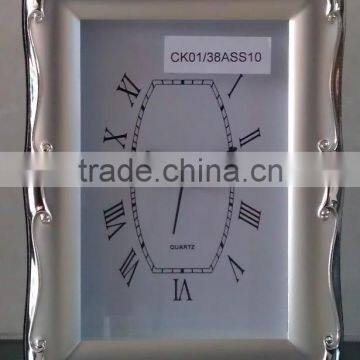 Best selling clock beautiful photo frames wooden wall clocks for wedding gift