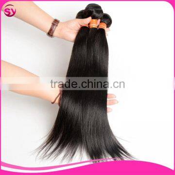 Sy Hair Can Be Curled Well Good Quality Cheap Brazilian Virgin Straight Hair Weave photo-5