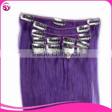 Top Quality Easy Clips Hair Extensions 100% Brazilian Remy Hair Extension Clip In photo-4