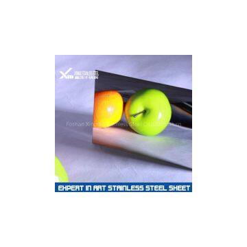 Rose Gold Mirror Finish Stainless Steel Decorative Sheet for Home and Hotel Decoration photo-3