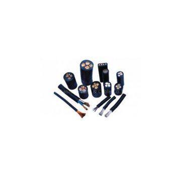 Copper conductor XLPE insulated, steel wire armored and PE sheathed Electrical cable