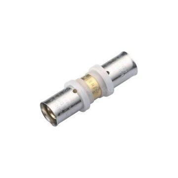 Brass Crimp Fitting Straight Connector