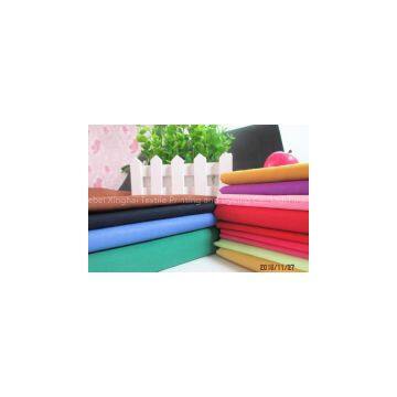 Polyester plain dyed fabric