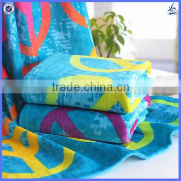 large thick beach towel/bulk foldable beach towel